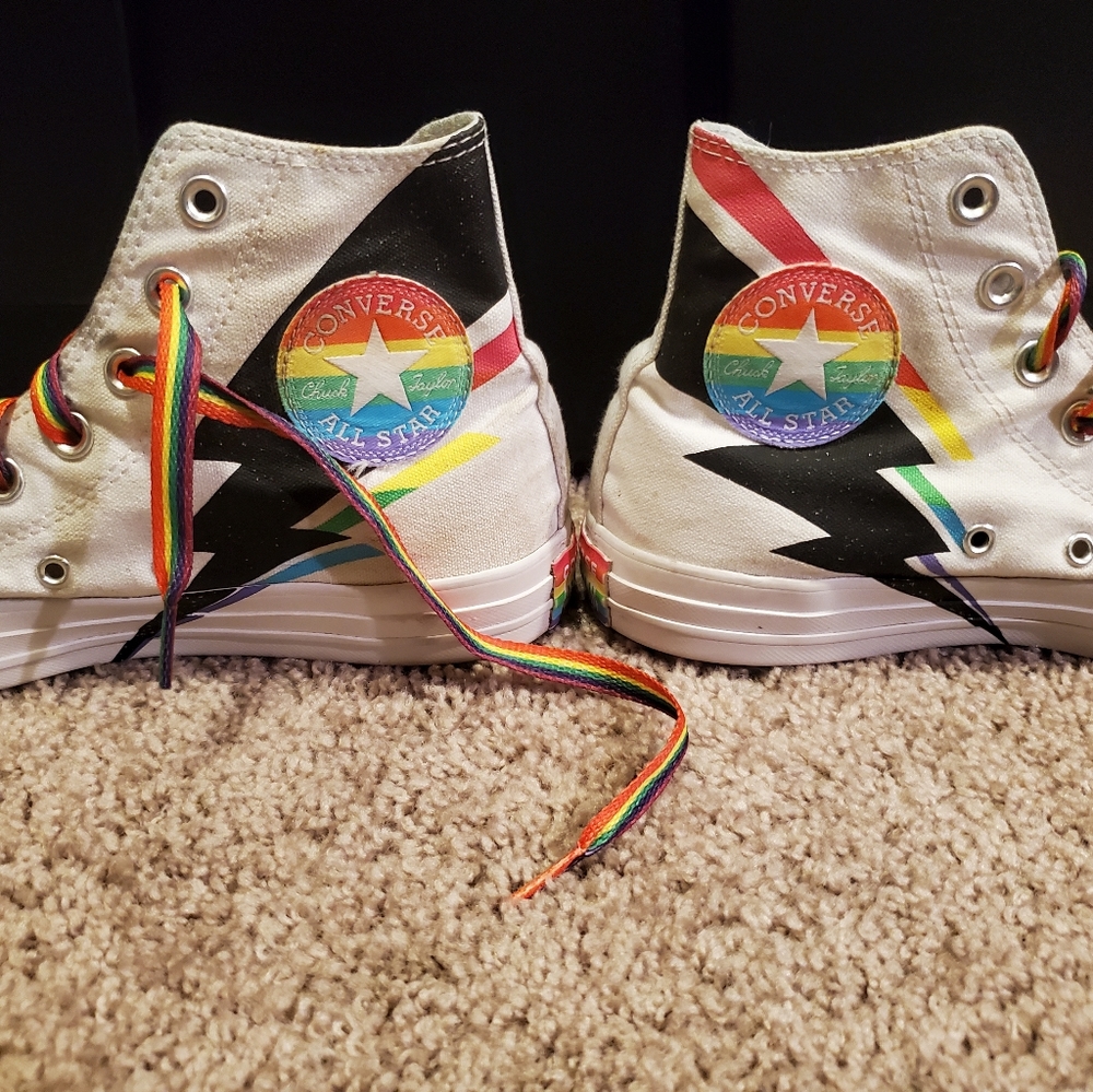Pride Rainbow Converse